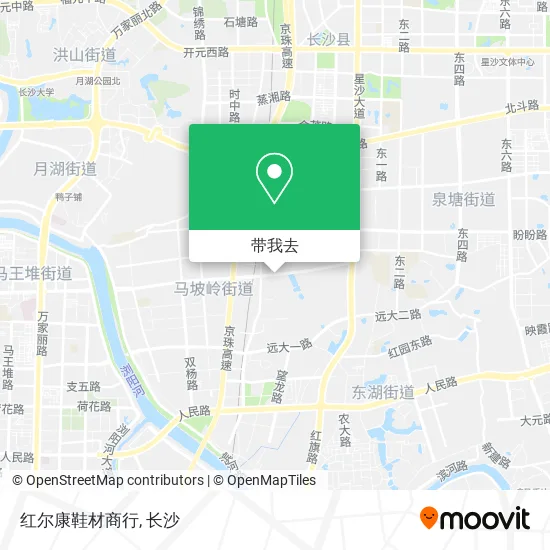 红尔康鞋材商行地图