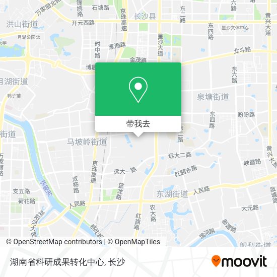 湖南省科研成果转化中心地图