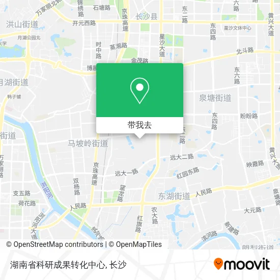 湖南省科研成果转化中心地图