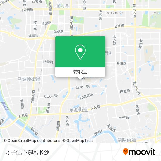才子佳郡-东区地图