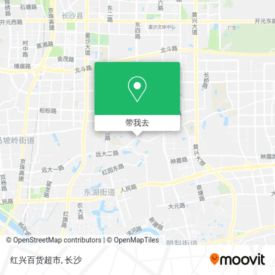 红兴百货超市地图