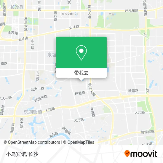 小岛宾馆地图
