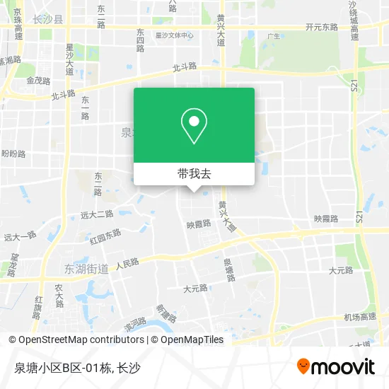 泉塘小区B区-01栋地图