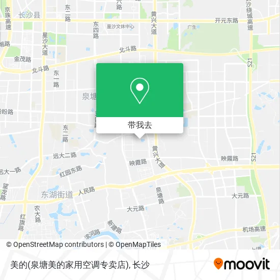 美的(泉塘美的家用空调专卖店)地图