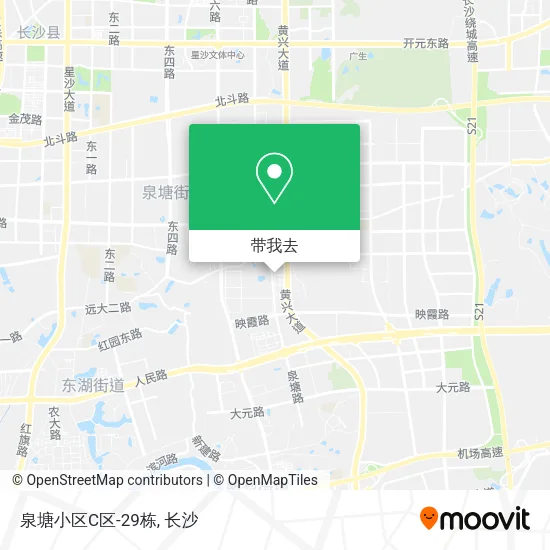 泉塘小区C区-29栋地图
