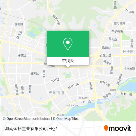 湖南金拓置业有限公司地图