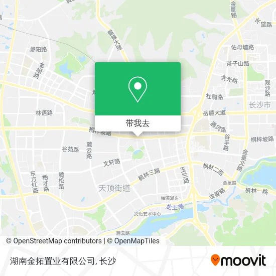 湖南金拓置业有限公司地图
