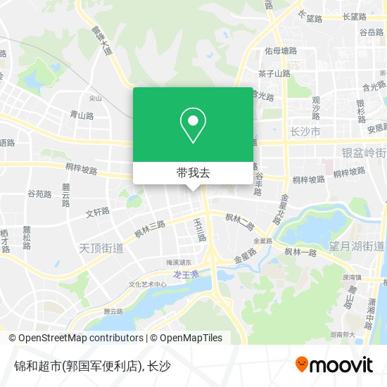 锦和超市(郭国军便利店)地图