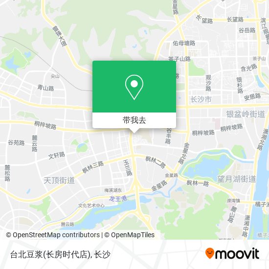 台北豆浆(长房时代店)地图