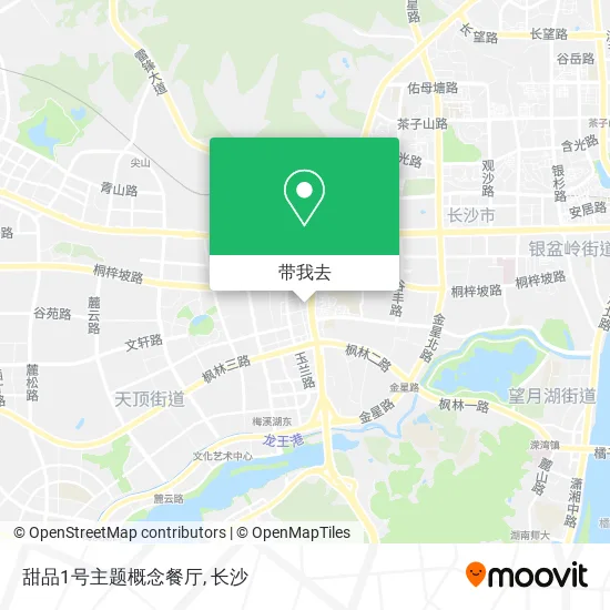 甜品1号主题概念餐厅地图
