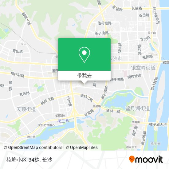 荷塘小区-34栋地图