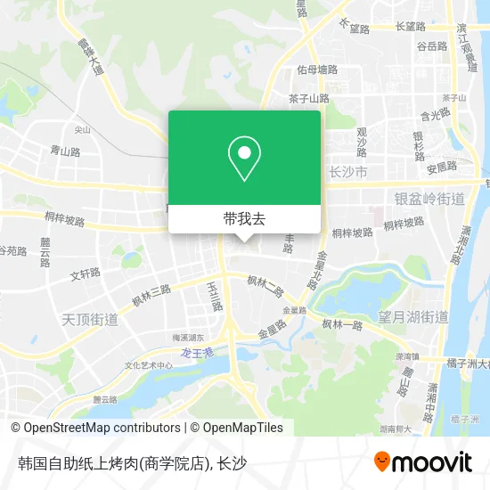 韩国自助纸上烤肉(商学院店)地图