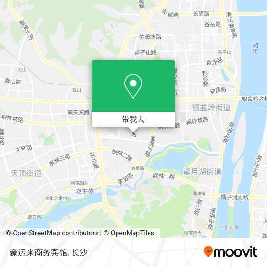 豪运来商务宾馆地图