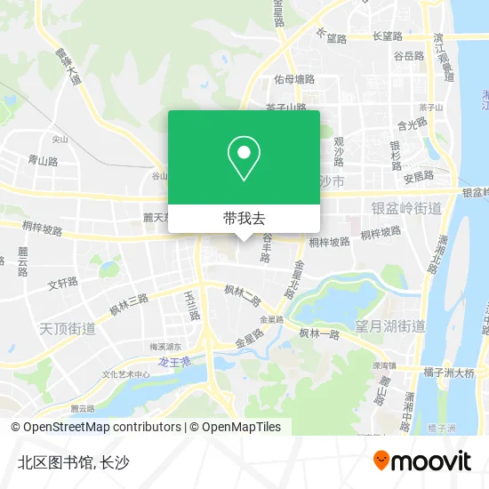 北区图书馆地图