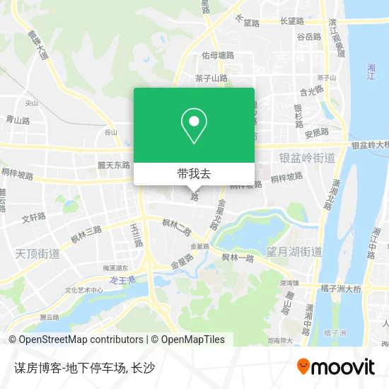 谋房博客-地下停车场地图