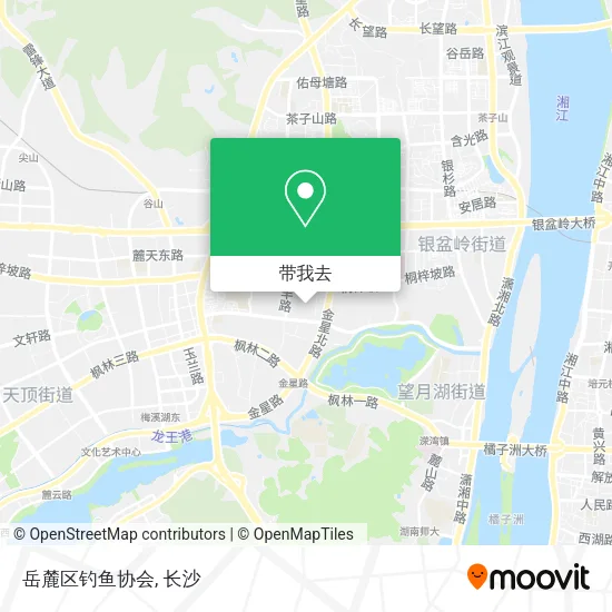 岳麓区钓鱼协会地图