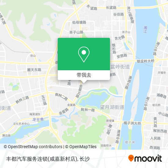 丰都汽车服务连锁(咸嘉新村店)地图