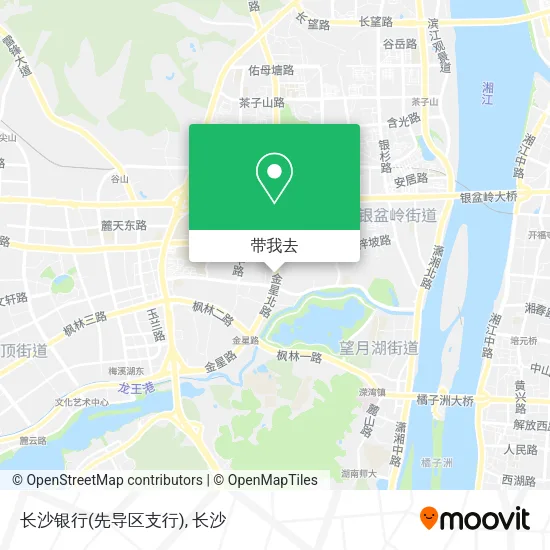长沙银行(先导区支行)地图