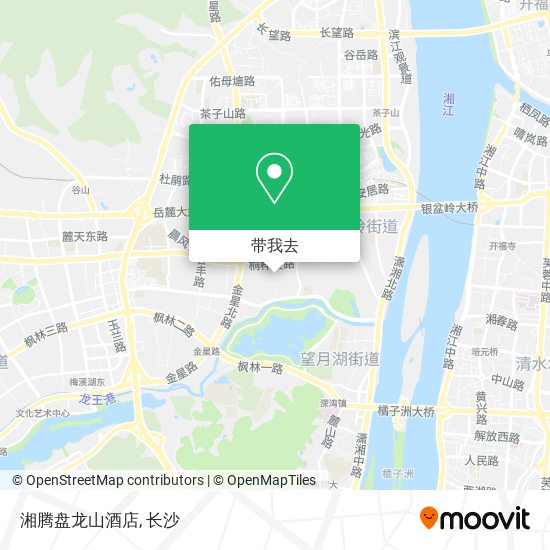 湘腾盘龙山酒店地图