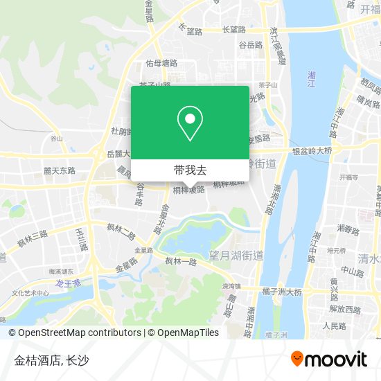 金桔酒店地图