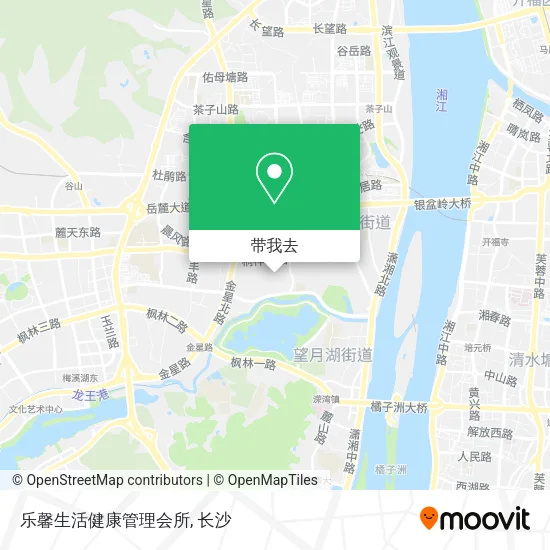乐馨生活健康管理会所地图