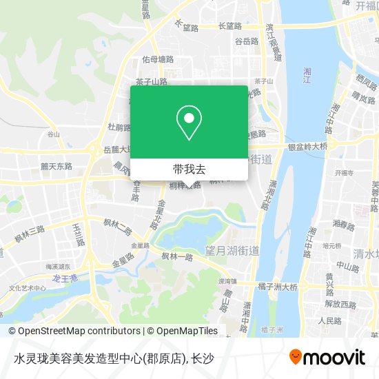 水灵珑美容美发造型中心(郡原店)地图