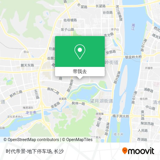 时代帝景-地下停车场地图