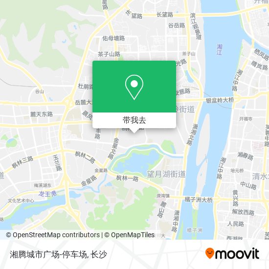 湘腾城市广场-停车场地图