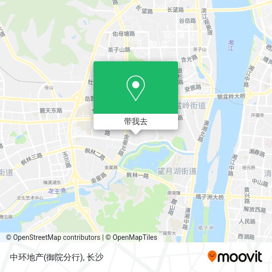 中环地产(御院分行)地图