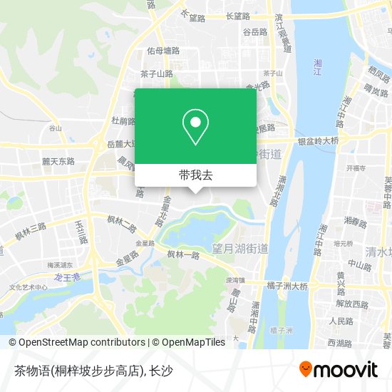 茶物语(桐梓坡步步高店)地图