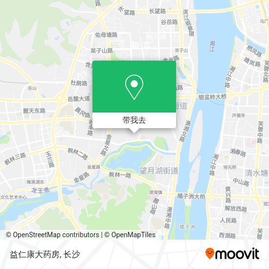 益仁康大药房地图