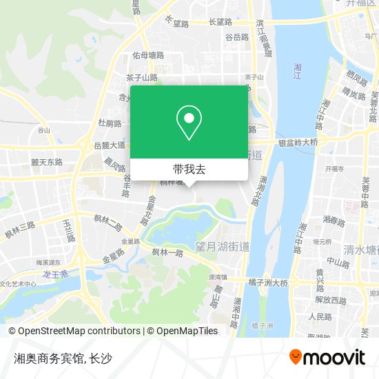 湘奥商务宾馆地图