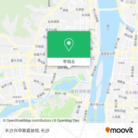 长沙兴华家庭旅馆地图