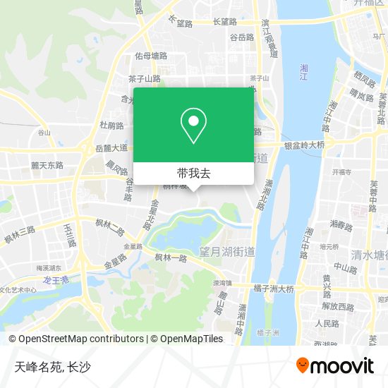 天峰名苑地图
