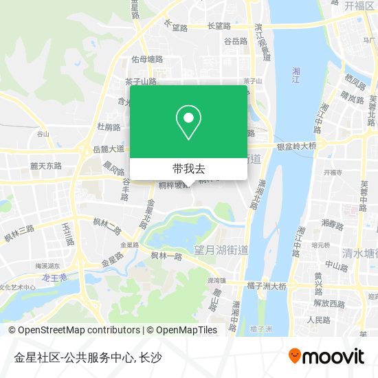 金星社区-公共服务中心地图