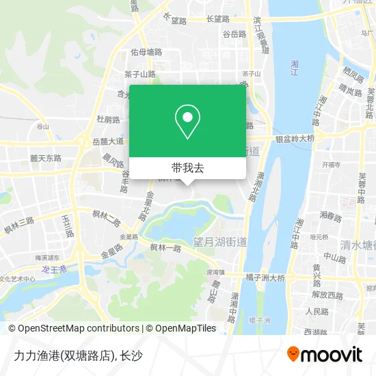 力力渔港(双塘路店)地图