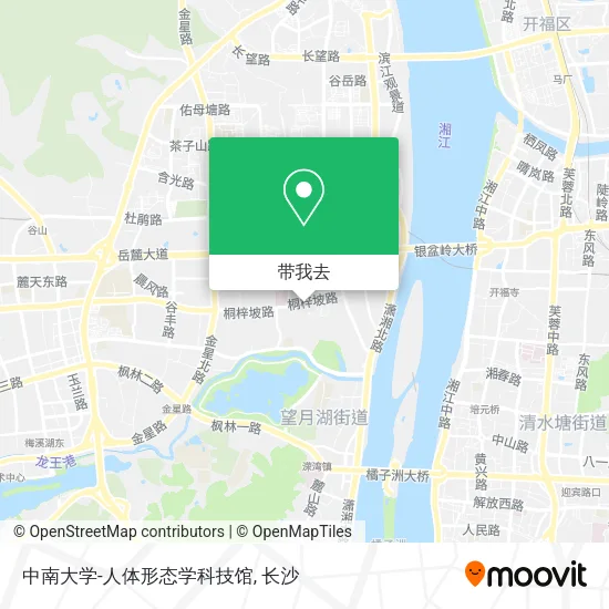 中南大学-人体形态学科技馆地图