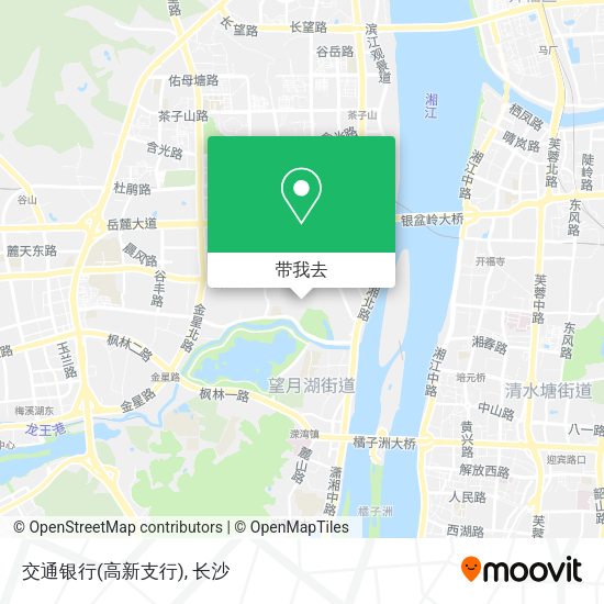 交通银行(高新支行)地图