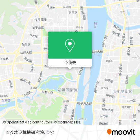 长沙建设机械研究院地图