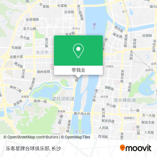乐客星牌台球俱乐部地图