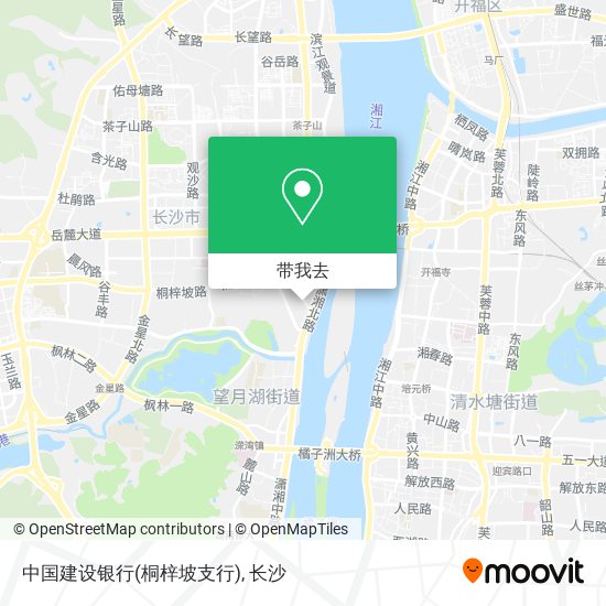 中国建设银行(桐梓坡支行)地图