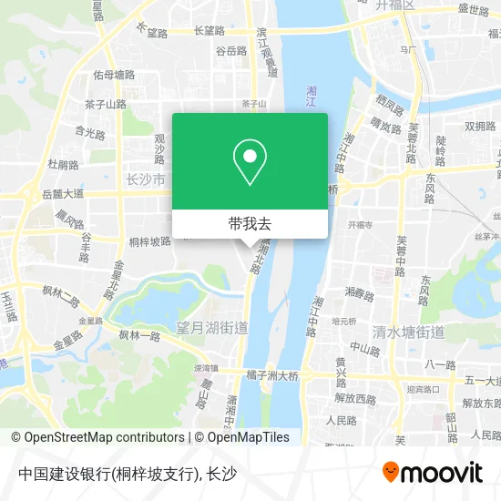 中国建设银行(桐梓坡支行)地图