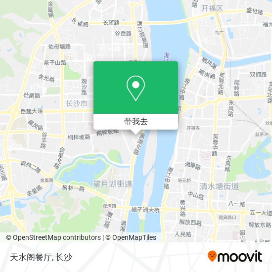 天水阁餐厅地图