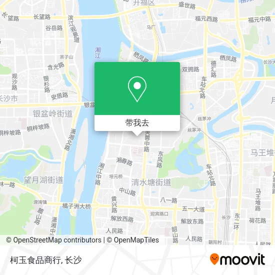 柯玉食品商行地图