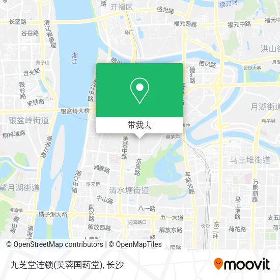 九芝堂连锁(芙蓉国药堂)地图
