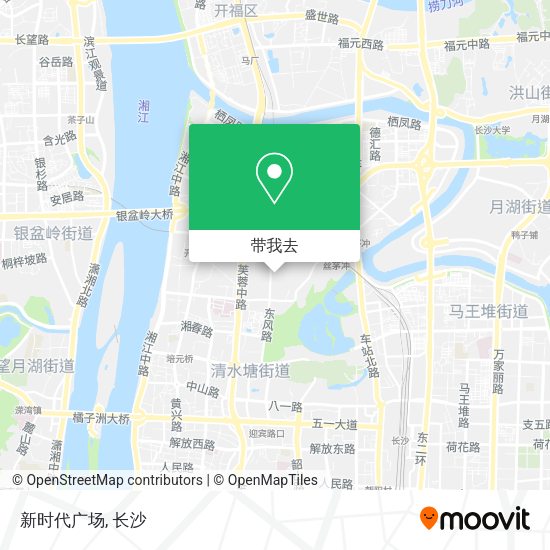 新时代广场地图