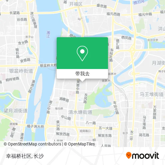 幸福桥社区地图