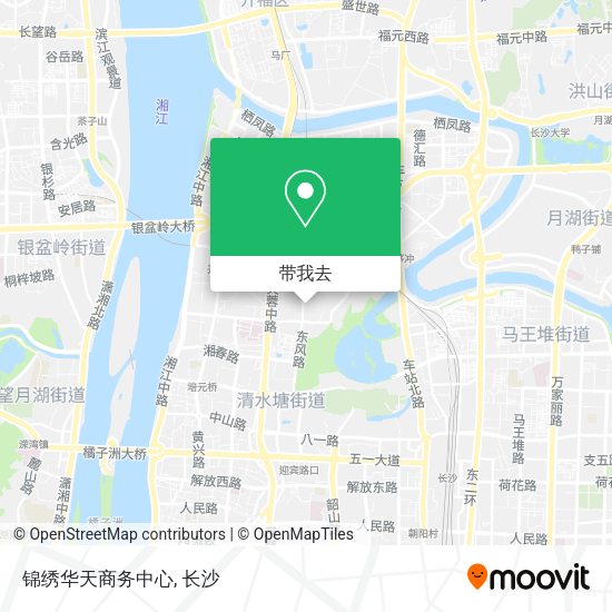 锦绣华天商务中心地图