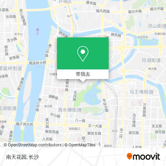 南天花园地图