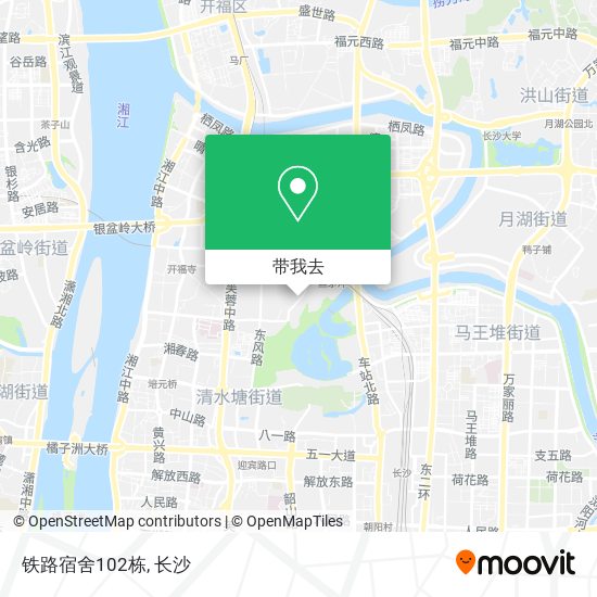 铁路宿舍102栋地图